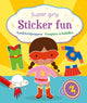 Deltas Super Girls Sticker Fun Dressing Dolls Sticker Book