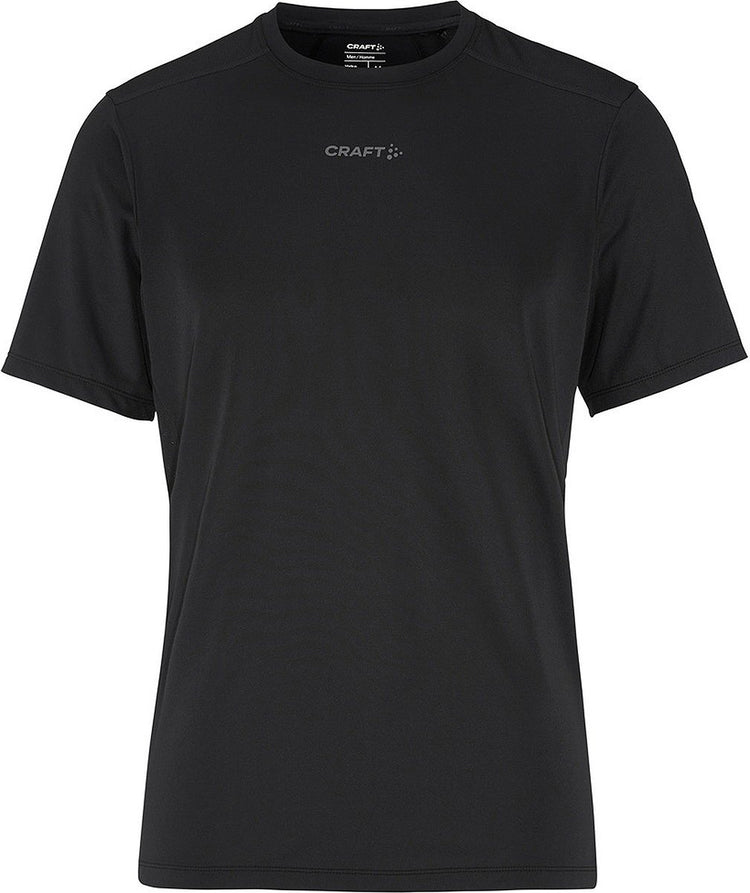 Craft Adv Essence SS Tee 2 m Herren-Sportshirt – Schwarz