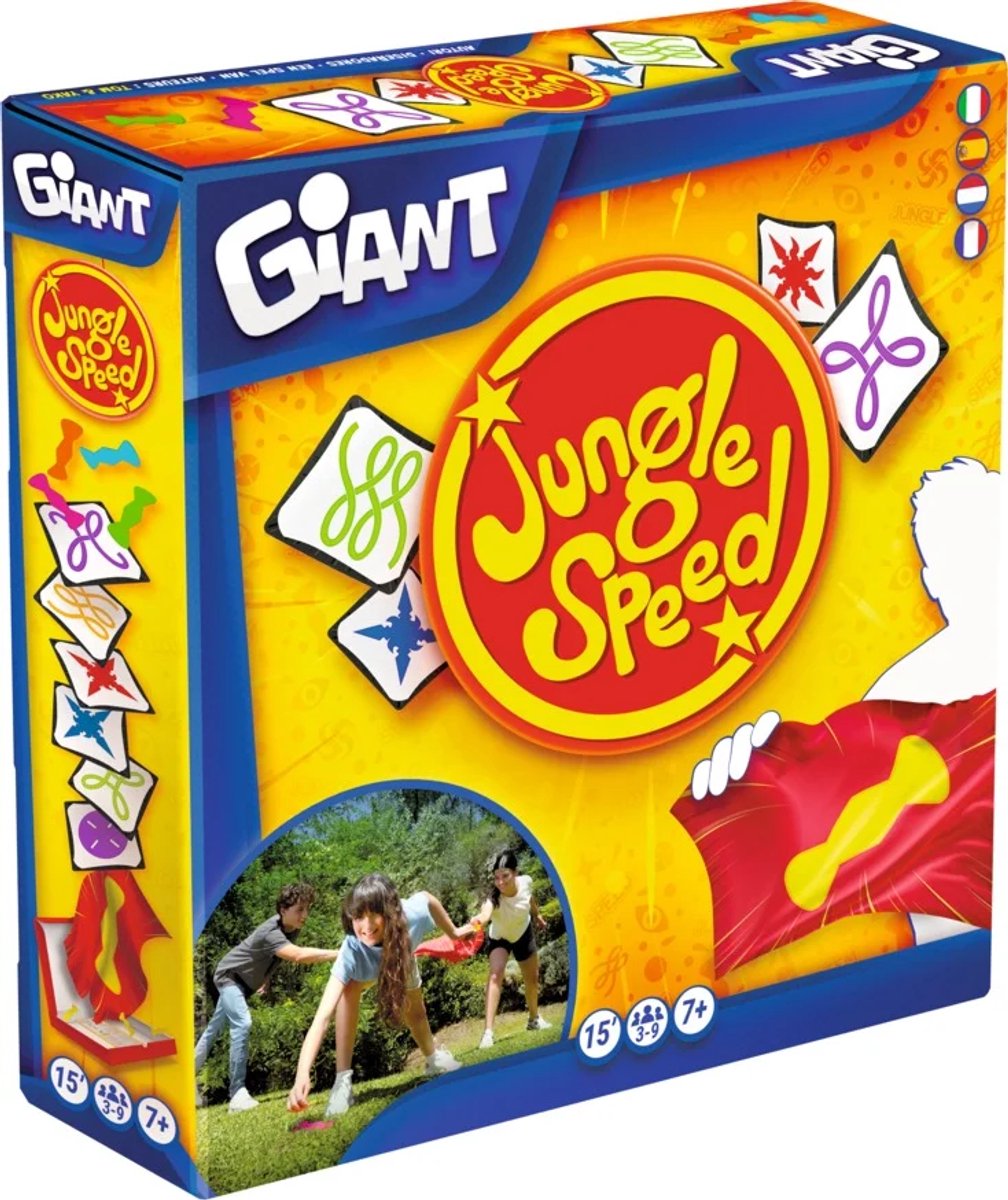 Jochbein-Dschungel-Geschwindigkeitsriese – Kartenspiel – 7+