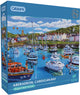Gibsons – Aberaeron Cardigan Bay (von Roger Neil Turner) – 1000 Teile 68 × 49 cm (B × H) – Puzzle für Erwachsene