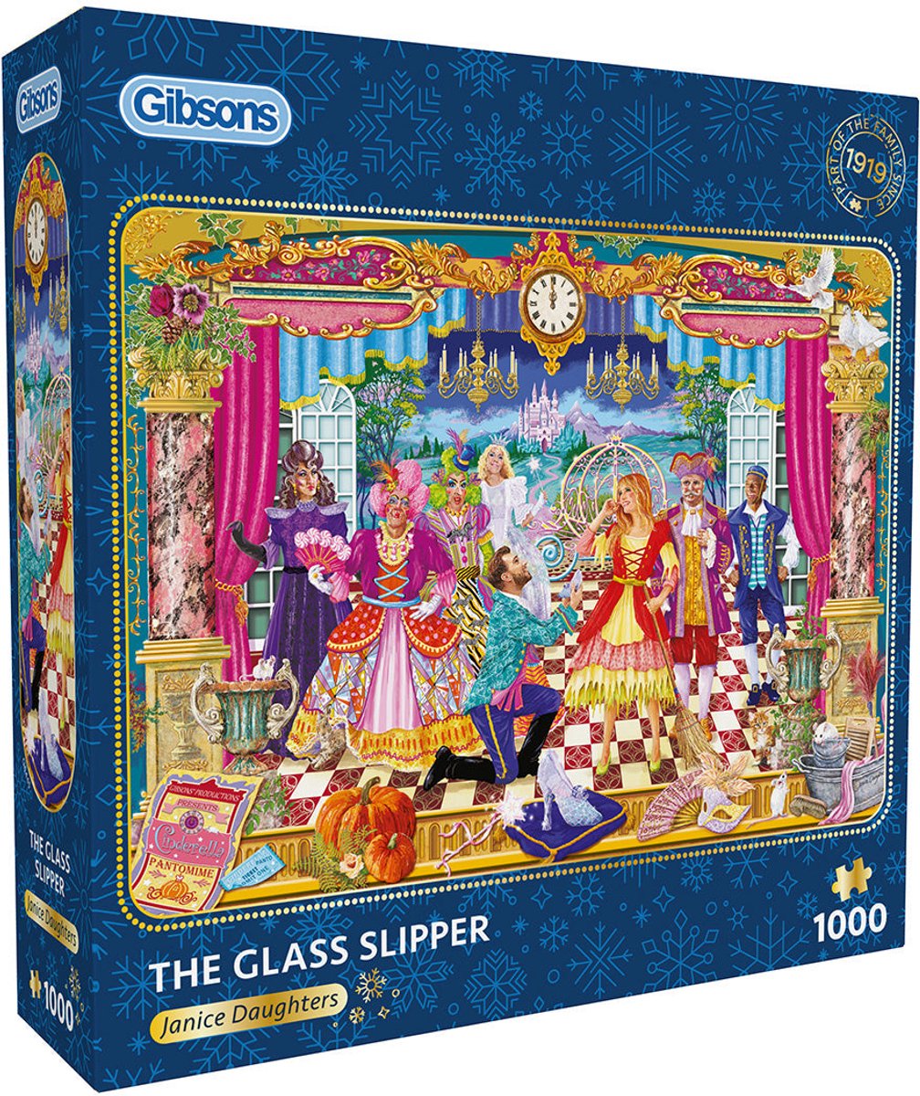 Gibsons – der Glasschuh (von Janice Daughters) – 1000 Teile 68×49cm (B×H) – Puzzle für Erwachsene