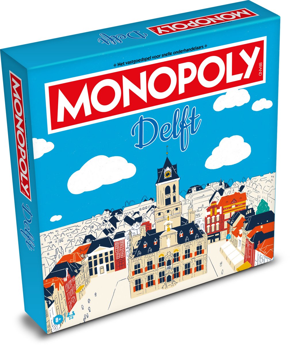 Identitätsspiele Monopol Delft – limitierte Auflage – nl
