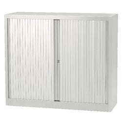 Rolltürschrank Bisley et412102slg4 Stahlböden mit Schloss 120x43x103 grau