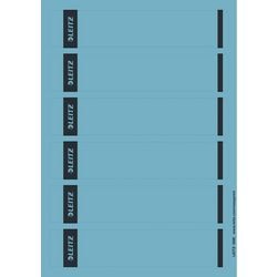 Aktenrückenetiketten Leitz blau 150 Stück Papier