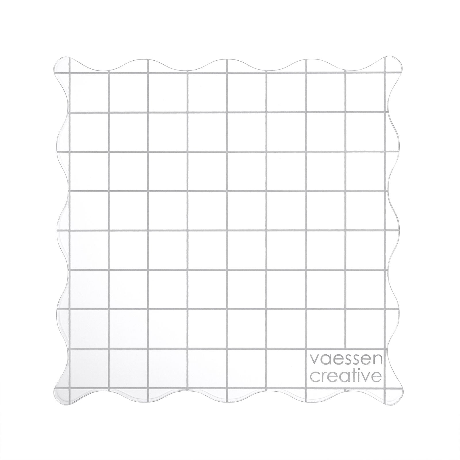 Vaessen creative • Acryl-Stempelblock 9x9x0,8cm