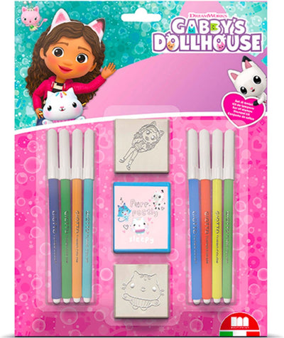 Multiprint Gabby's Dollhouse Stamp Set, 11dlg.