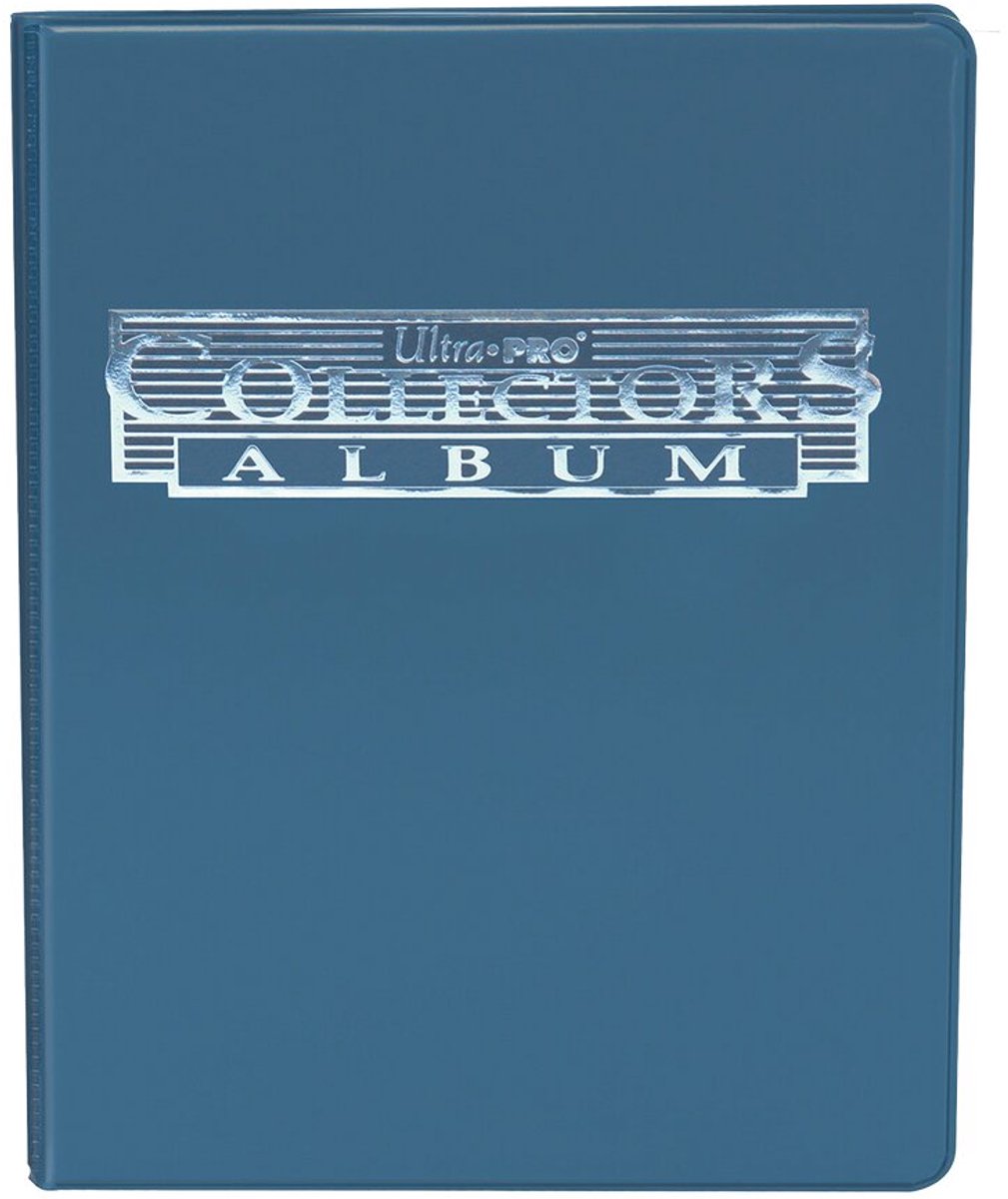 Ultrapro Ultra Pro Sammleralbum, Portfoliobuch, 9 Taschen, Blau – ohne Ordner, nicht erweiterbar