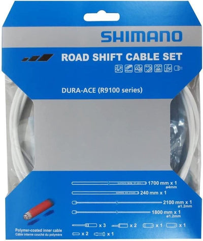 Shimano Schaltzugset RS900 2100 mm weiß 4-teilig