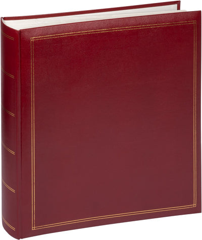 Walther sk-127-r monza – selbstklebendes Album – Größe 33 x 34 cm – rot