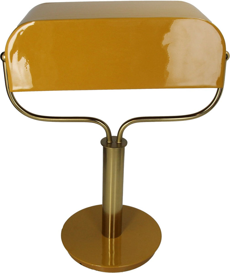 HD Tischlampe Eisen Ocker 37x19x43cm