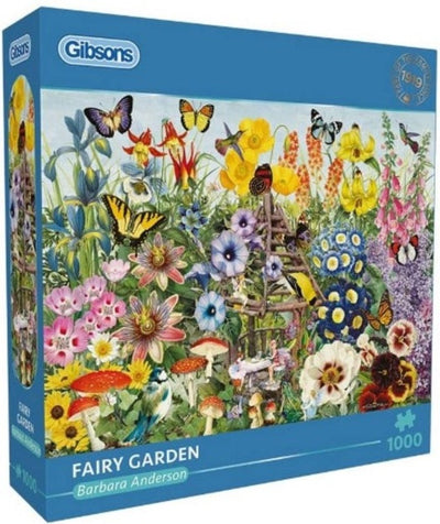 Gibsons – Fairy Garden (von Barbara Anderson) – 1000 Teile 68×49cm (B×H) – Puzzle für Erwachsene
