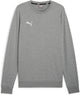 Puma Teamgoal Casuals Crew Neck Sweat Herren-Sportpullover – Mittelgrau Heather – Weiß