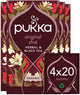 Pukka Tee Original Chai – 80 Teebeutel – Bio-Kräutertee – 4 x 20 Beutel – Tee-Vorteilspackung