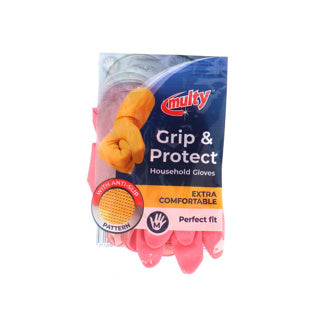 Multy Multy Gummi -Haushaltshandschuhe m gelb