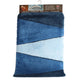Niederländisches Haus Dijon Badmat 60 x 90 cm blau