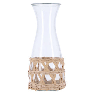 Karaffe mit Rattan 1200 ml