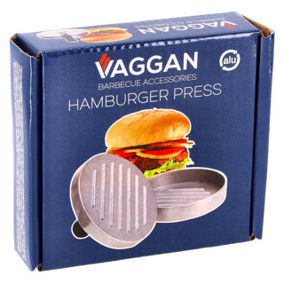 Vaggan Hamburger Maker Aluminium 11,7 x 9 cm