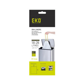 Eko Eko Abfallbeutel Typ F1 18-28 Liter rollen mit 20 Abfallbeuteln