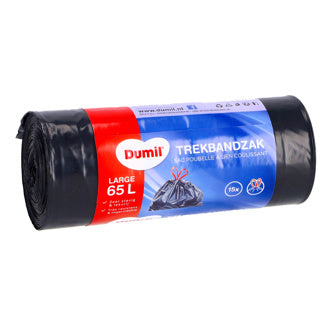 Dumil Dumil Abfallbeutel mit Trekband 65L 15 Teile