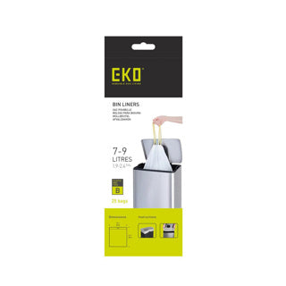 Eko Eko Abfallbeutel 7-9 Liter Typ B Roll mit 25 Abfallbeuteln