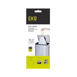 Eko Eko Abfallbeutel Typ D 18-21 Liter rollen mit 20 Abfallbeuteln