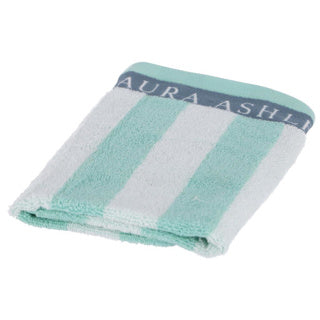Laura Ashley Küchentuch Weiß + Minzstreifen 50 x 50 cm