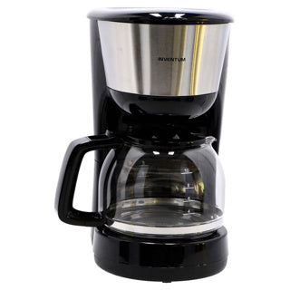 Inventum Kaffeemaschine 1,25 l, schwarzer Edelstahl, 10 Tassen