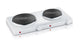 Severin Double Hob 2500W Weiß DK 1042