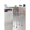 Metaltex Metaltex Kitchen Badezimmerlager -Trolley Ascona 41x23x84 cm Räder