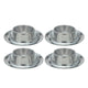 Ausgezeichnete Hauswaren -Eier -Top -Set Edelstahl 4 Teile