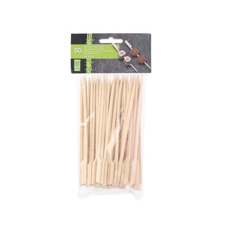 Öko-Import-Bambuscocktailstangen 15 cm 50 Stück