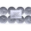 Andere Marken Glitzer Teelights 8 Stücke Silber