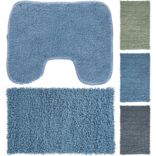 Badezimmerlösungen Badezimmer Toilettenmatte Set 2-teilige Assorti