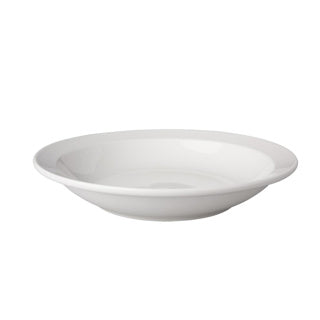 Tiefe Tafel 21,5 cm Porzellan Weiß