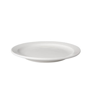 Tafel 21 cm Porzellan OS Weiß
