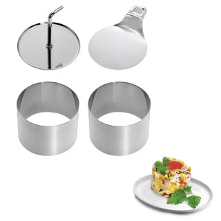 Westmark Westmark Food Formers 7,5 cm 4-teiliger Edelstahl