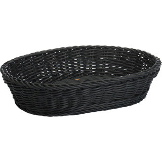 Westmark Brotkorb oval 32x23x7 cm schwarz