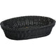 Westmark Brotkorb oval 32x23x7 cm schwarz