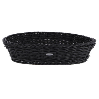 Westmark Brotkorb oval 32x23x7 cm schwarz