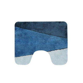 Niederländisches Haus Dijon Toilettenmatte 60 x 50 cm Blau
