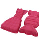 Basis Silikon Backzzertonbonboner 17x3x32 cm rosa