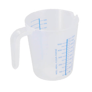 B Tasse 1l Plastik 3asorti messen