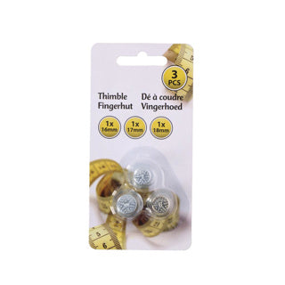 Fingerhut Set 3 Silber