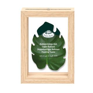 Essschert -Designrahmen für trockene Blüten S 15 x 10,6 cm
