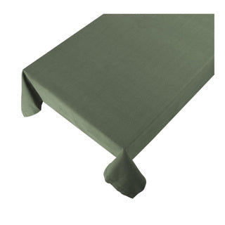Leinen mehr Tischdecke Indi Army Green 140 x 250 cm