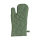 Leinen mehr Ofenhandschuh Indi Army Green 18 x 33 cm | 3 Stück
