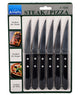 AMEFA AMEFA Pizza Steak Messer Set 6-teilig Schwarz