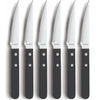AMEFA AMEFA Pizza Steak Messer Set 6-teilig Schwarz