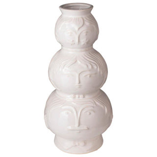 Gusta -Vase mit 3 Gesichtern 13,8 x 29,8 cm