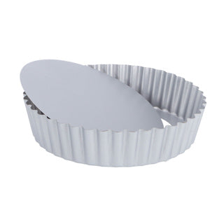 Patisse Patisse Quiche Vorm mit losen Boden 20 cm Silber